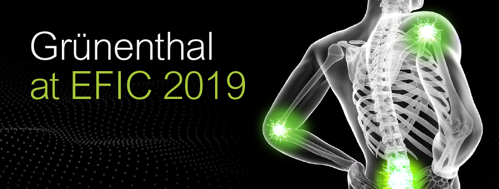 Grünenthal EFIC 2019 Rethink Pain. Feel Life.