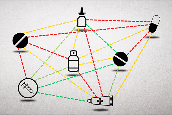 Link between different medication being used