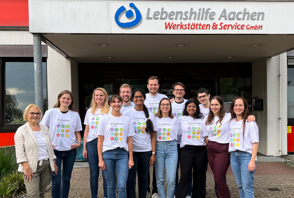 Our Global Graduates supported the summer party for the employees of the association Lebenshilfe Aachen