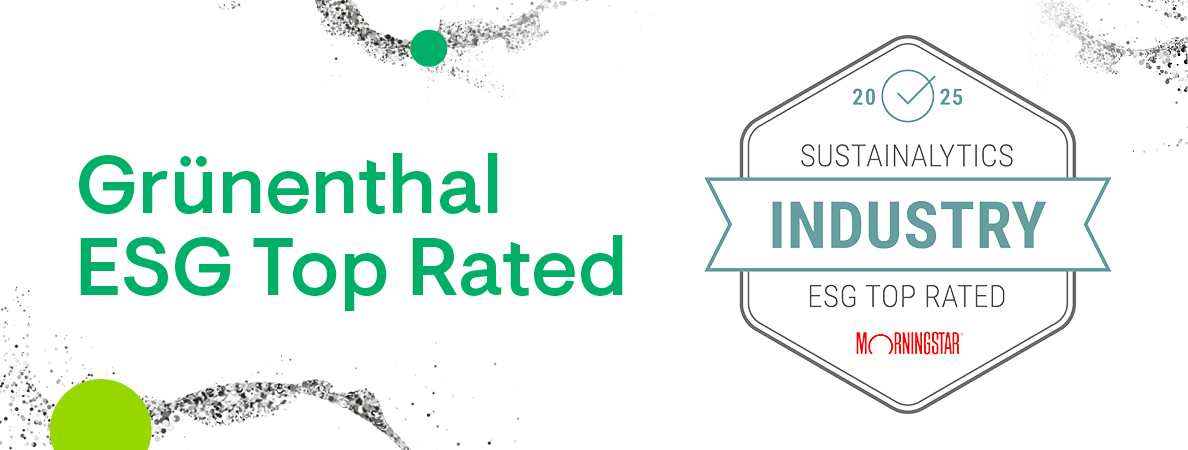 Grünenthal: Top Rating for ESG with best-ever risk management score