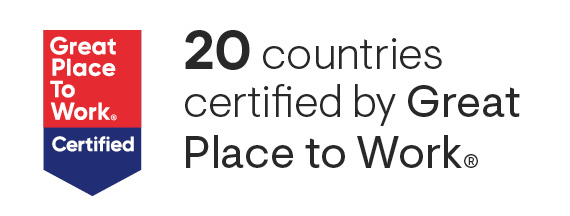 20 countries certified Great Place to Work® 