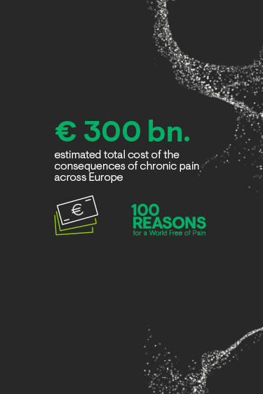 Pain Awareness Month - €300bn. estimated total cost of the consequences of chronic pain across Europe