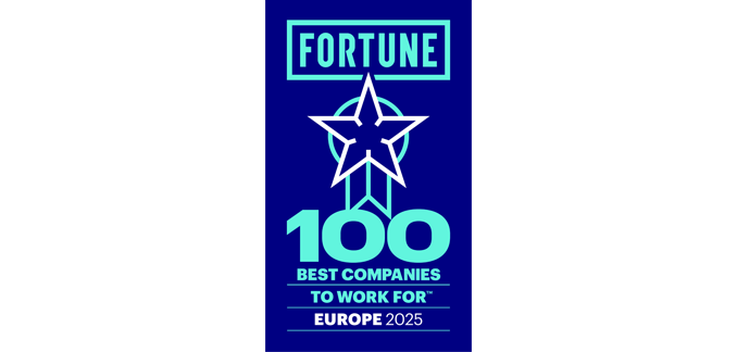 Grünenthal Fortune 100 Europe 2025 badge