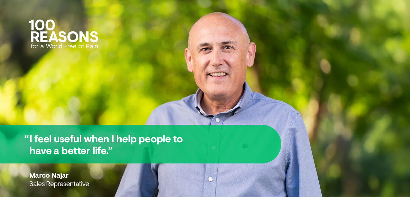 100 Reasons for a World Free of Pain – Marco Najar