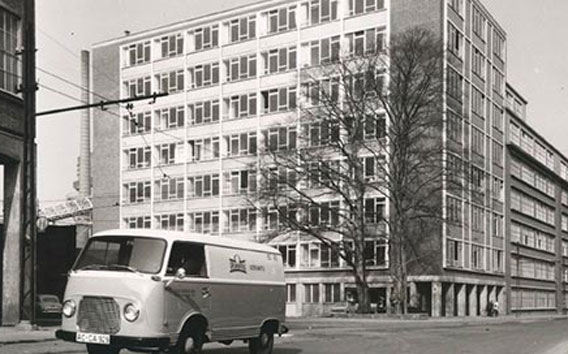 Historical picture of former Grünenthal  site in Stolberg 