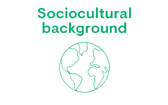 Factors that can increase the likelihood of experiencing chronic pain: Sociocultural background