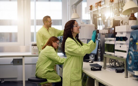 Laboratory staff