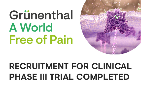 Phase III trial AV001 with QUTENZA®: Recruitment completed