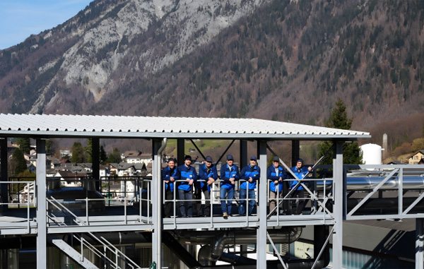 API (active pharmaceutical ingredients) manufacturing site in Mitlödi, Switzerland