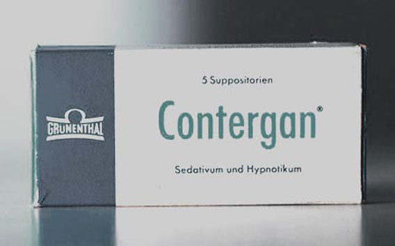 Historical picture of a Contergan Package